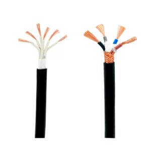 rvv/kvvrp/rvvp oxygen free copper flexible wire copper screen signal control cable